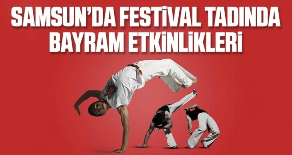 Samsun’da Festival Tadında Bayram Etkinlikleri