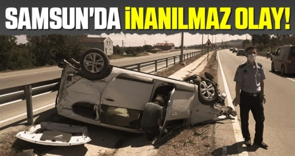 Samsun'da İnanılmaz Olay!