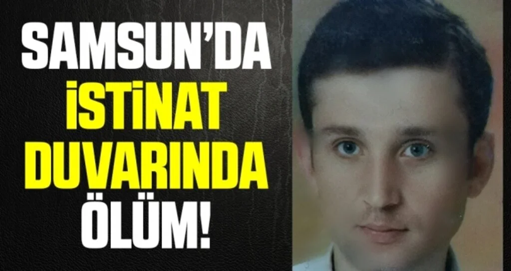 Samsun'da İstinat Duvarında Ölüm!