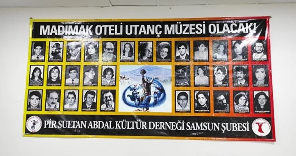 Samsun'da Madımak katliamı kurbanları unutulmadı