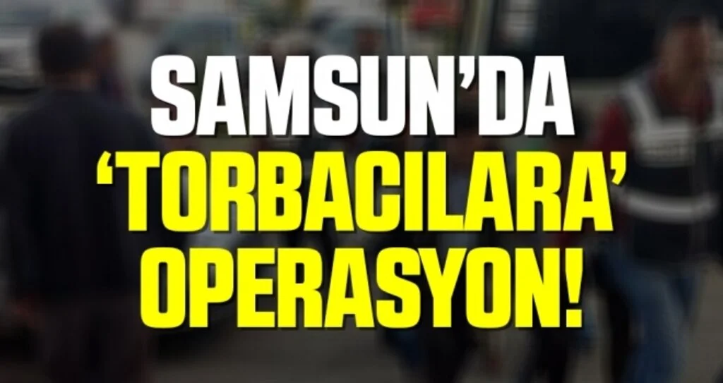 Samsun'da Sokak Satıcılarına Operasyon: 9 Gözaltı