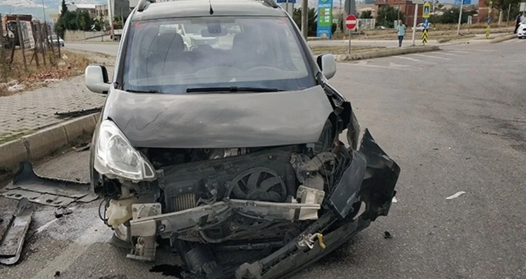 Samsun'da trafik kazası: 1 yaralı