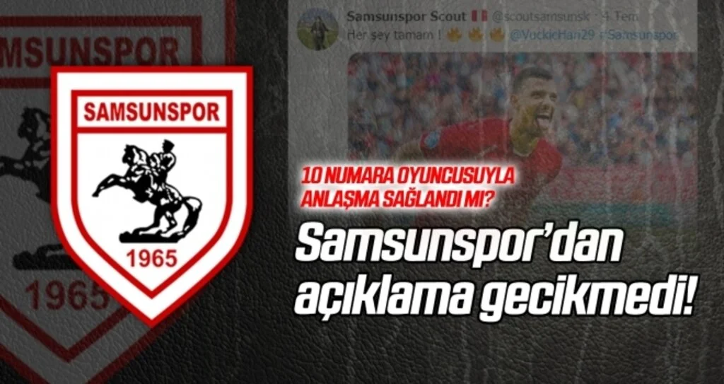 Samsunspor Vuckic Hari ile anlaşma sağladı mı?
