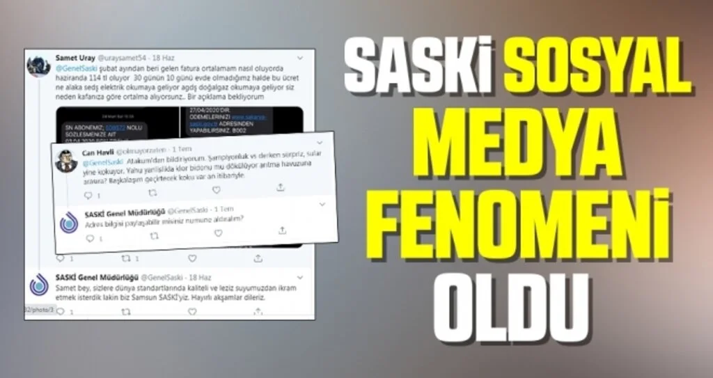 SASKİ sosyal medya fenomeni oldu
