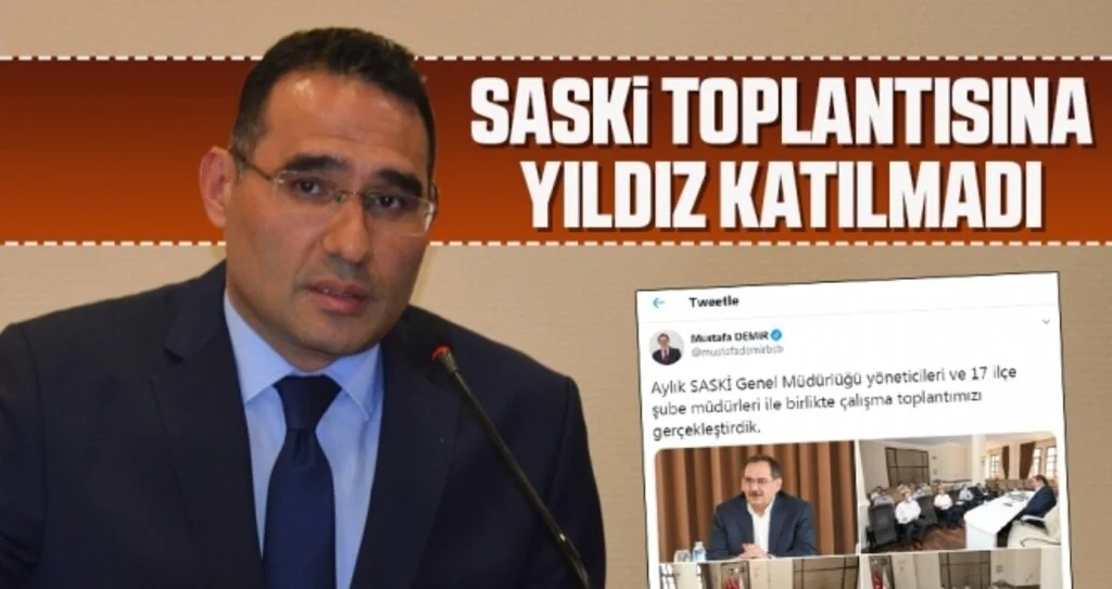 SASKİ Toplantısına Fatih Yıldız Katılmadı