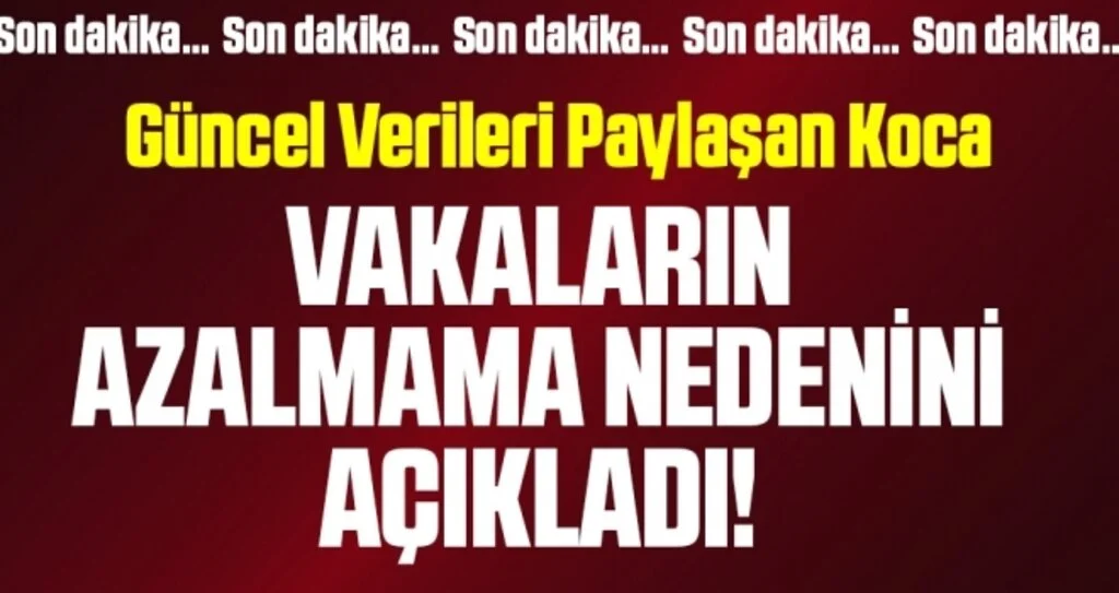 Son dakika… Bakan Koca, coronadan kaynaklı can kaybı ve vaka sayısını açıkladı! 6 Temmuz corona virüsü tablosu…