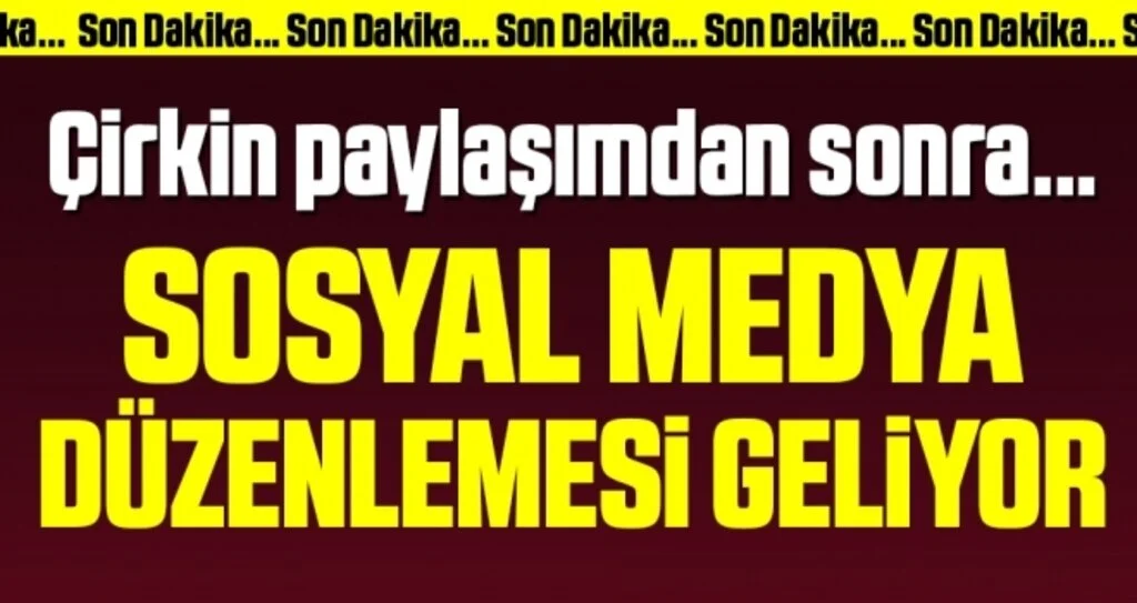 Son dakika… Cumhurbaşkanı Erdoğan duyurdu: Sosyal medya düzenlemesi geliyor