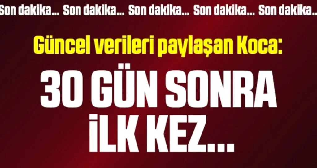 Son dakika… Güncel can kaybı ve vaka sayısı açıklandı! İşte 28 Temmuz corona tablosu…