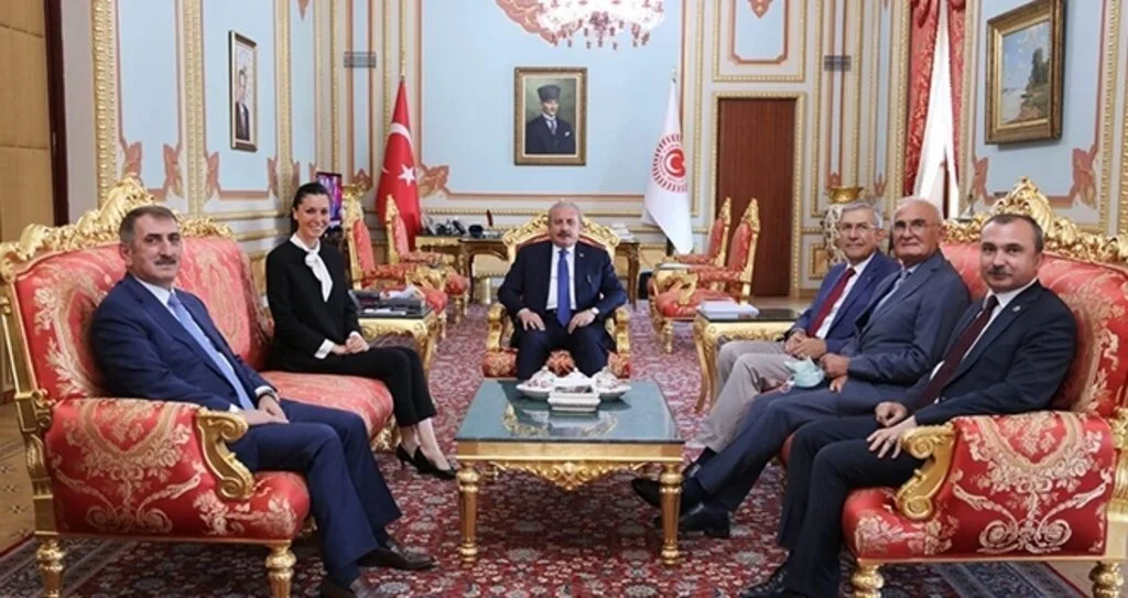 TBMM Başkanı Mustafa Şentop'a Hayırlı Olsun Ziyareti