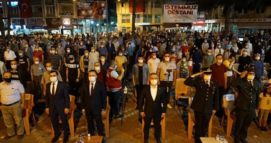 Terme 15 Temmuz’da tek yürek oldu
