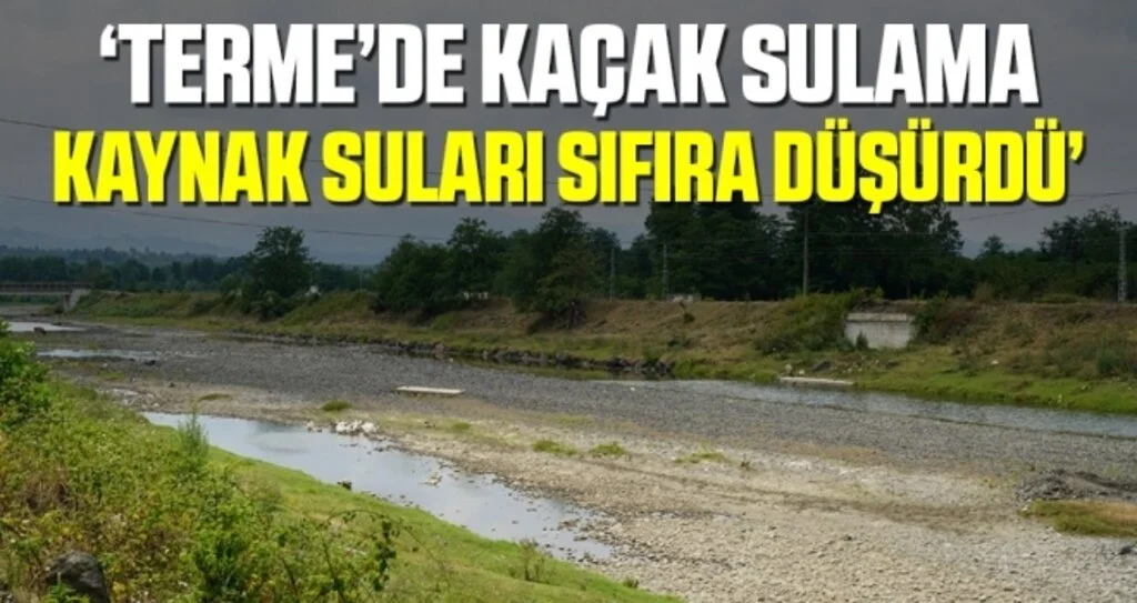 Terme'de içme suyuna 4 yeni kuyu ile takviye yapılacak