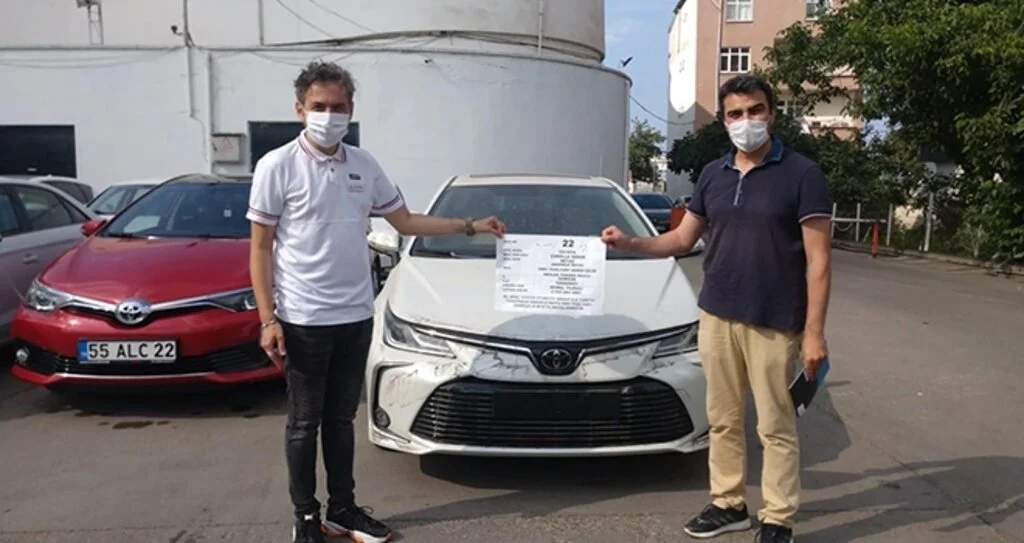 Toyota eğitim için  OMÜ'ye araç verdi 