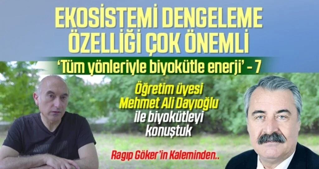 'Tüm yönleriyle biyokütle enerji (7)' Ragıp GÖKER’in kaleminden