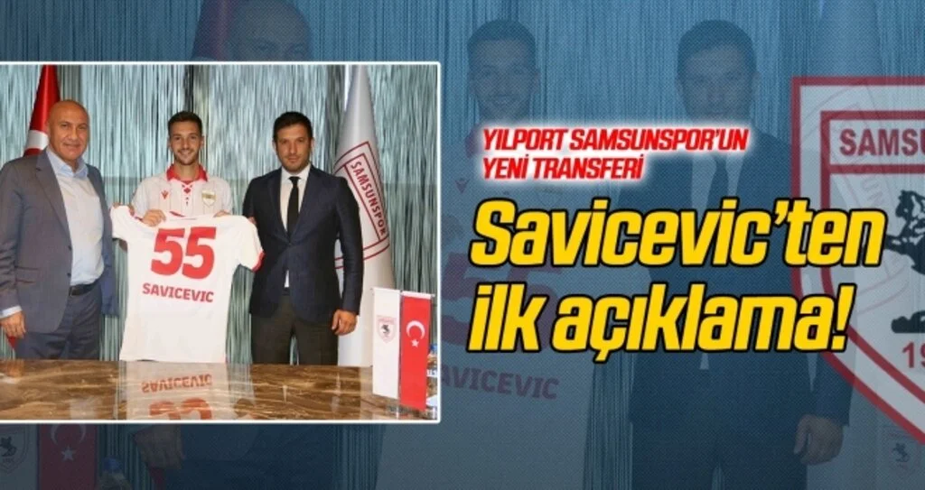 Vukan Savicevic'ten ilk açıklama