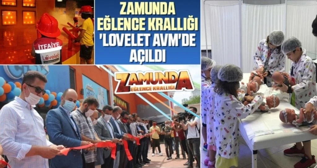 Zamunda Eğlence Krallığı 'Lovelet AVM'de açıldı