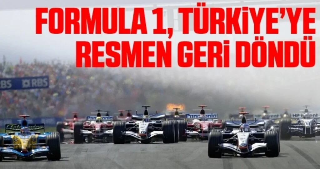  Formula 1 yeniden İstanbul’da! İşte tarihler…