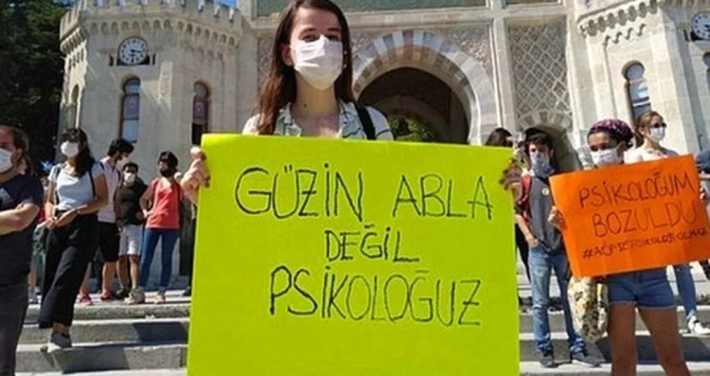 Açıköğretim psikoloji kılavuzundan çıkarıldı