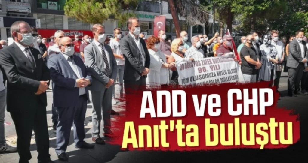 ADD ve CHP Anıt'ta buluştu