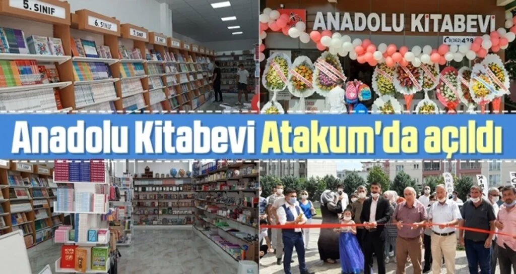 Anadolu Kitabevi Atakum'da açıldı 