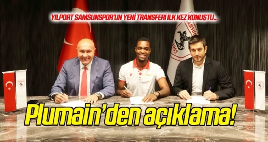 Ange-Freddy Plumain'den ilk açıklama