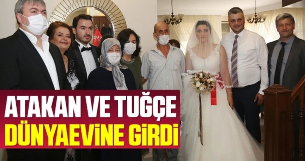 Atakan ve Tuğçe dünyaevine girdi