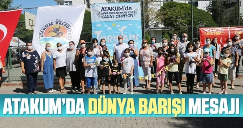 Atakum'da Dünya Barışı Mesajı