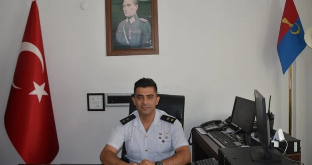 Bafra jandarma komutanı terfi etti
