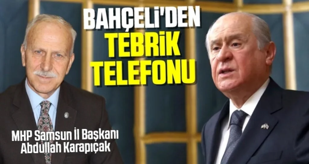 Bahçeli'den Tebrik telefonu