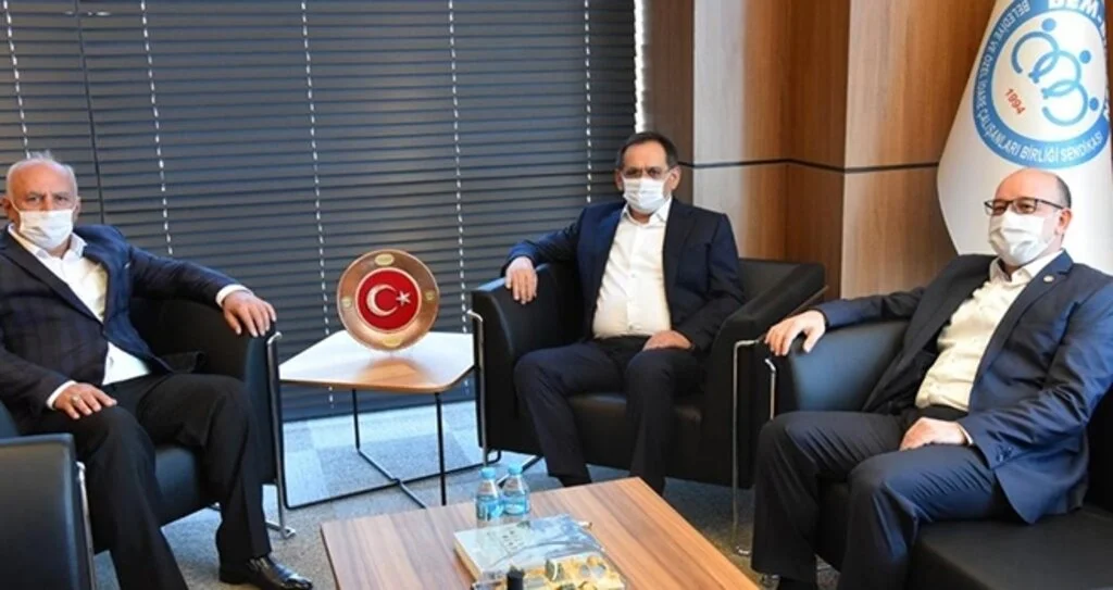 Başkan Demir'den MEMUR SEN'e ziyaret