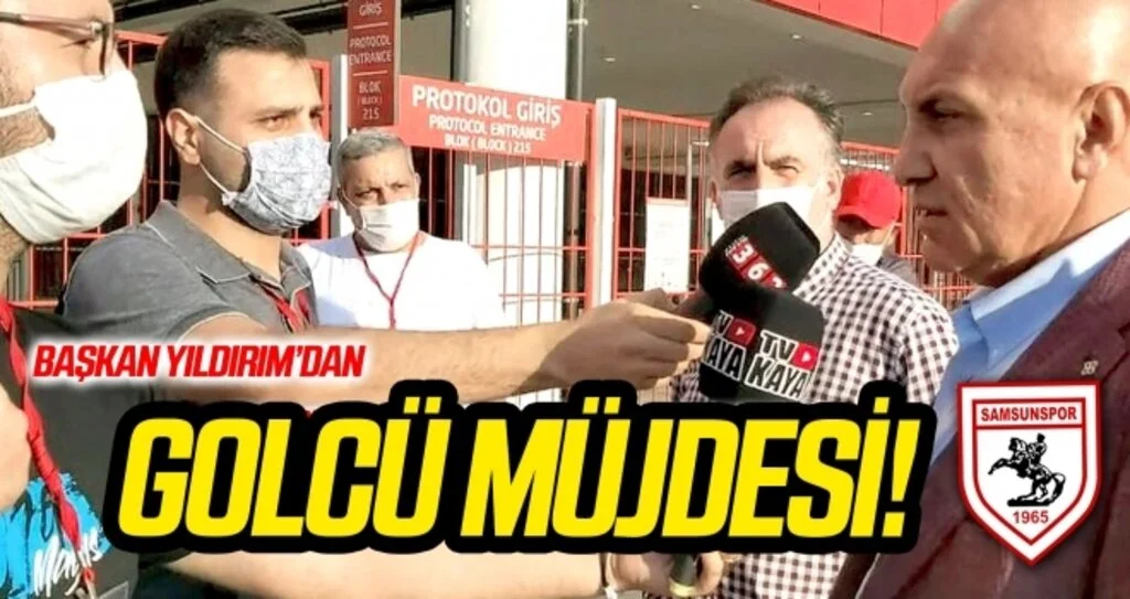 Başkan Yıldırım'dan golcü müjdesi!