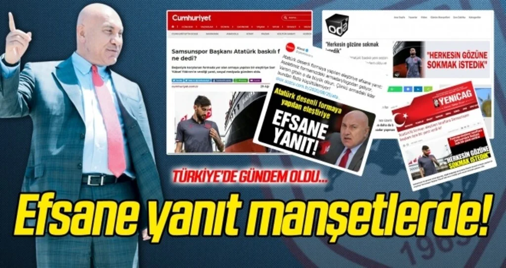 Başkan Yıldırım'ın efsane yanıtı manşetlerde!
