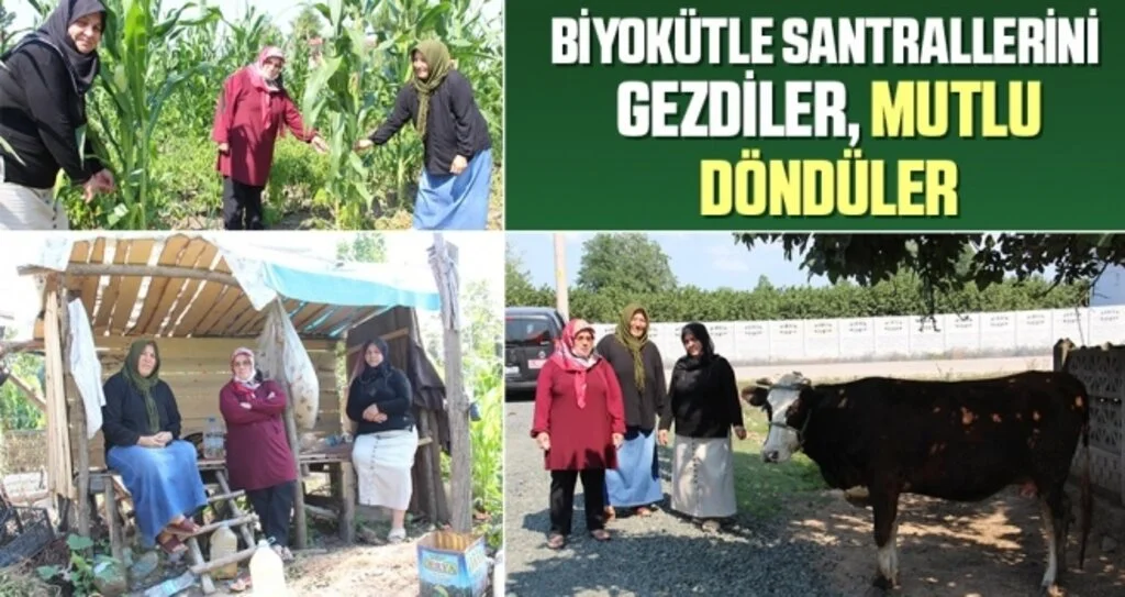 Biyokütle Santrallerini Gezdiler, Mutlu Döndüler