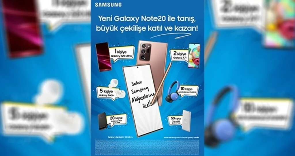 Büyük Galaxy Çekilişi Samsung Mağazaları’nda!