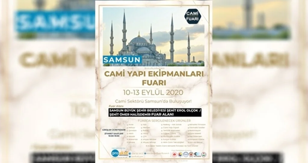 Cami Ekipmanları Fuarı gün sayıyor 