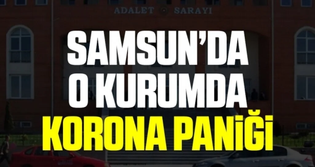 Çarşamba İcra'da korona paniği