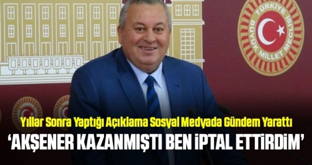 Cemal Enginyurt: Meral Akşener kongreyi kazanmıştı, ben iptal ettirdim