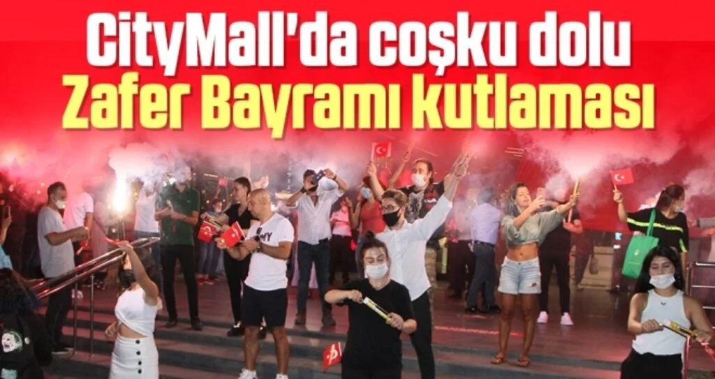 CityMall'da coşku dolu Zafer Bayramı kutlaması