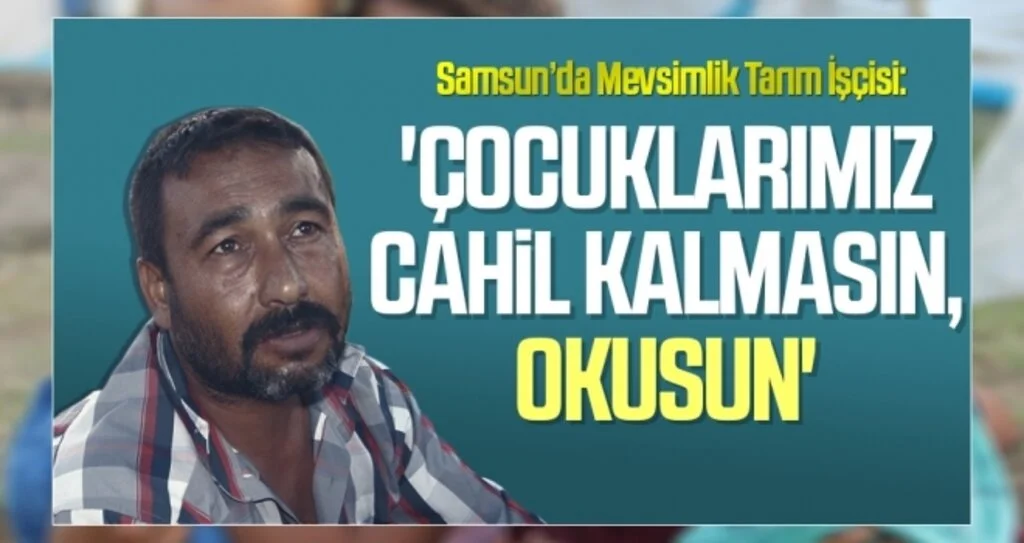 'Çocuklarımız cahil kalmasın, okusun'