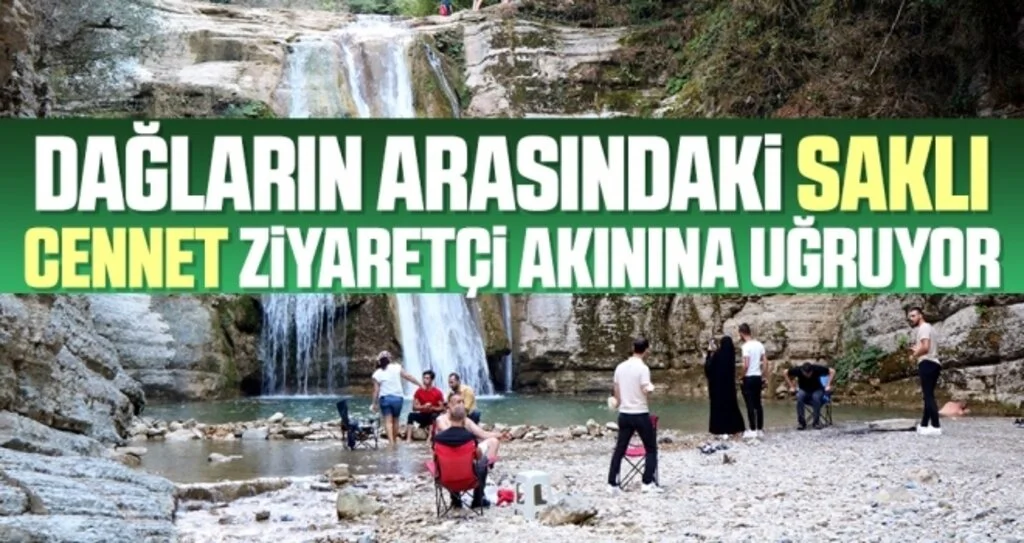Dağların arasındaki saklı cennet ziyaretçi akınına uğruyor