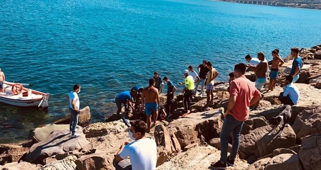 Denize düşen kişi boğuldu 