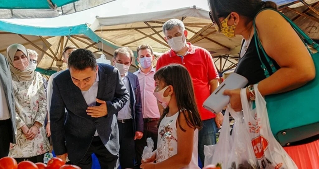 DEVA Partisi Genel Başkanı Ali Babacan’dan Esnaf Ziyareti