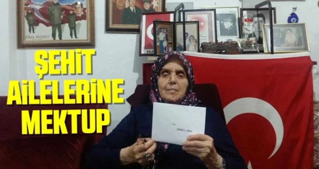 Garnizon Komutanı Üstün'den şehit ailelerine mektup