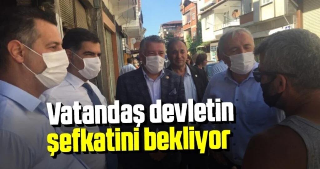 İYİ Parti Samsun Milletvekili Bedri Yaşar: Vatandaş devletin şefkatini bekliyor