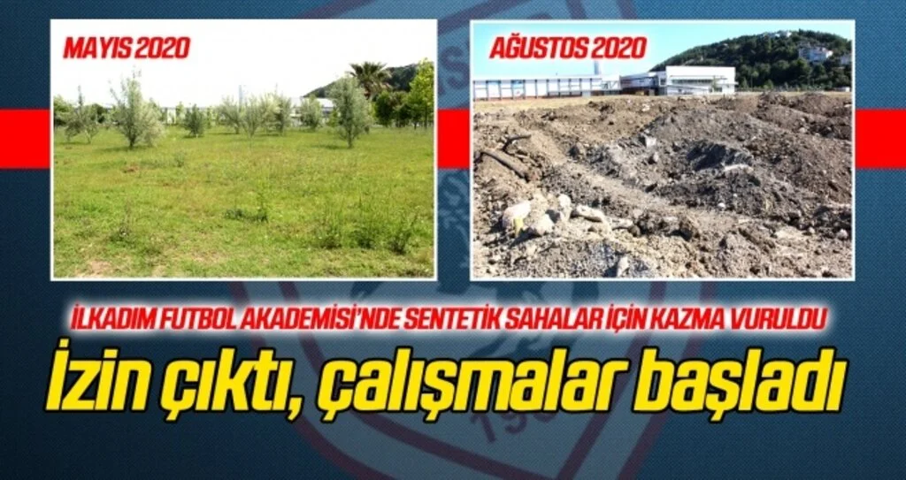 İzin çıktı, çalışmalar başladı