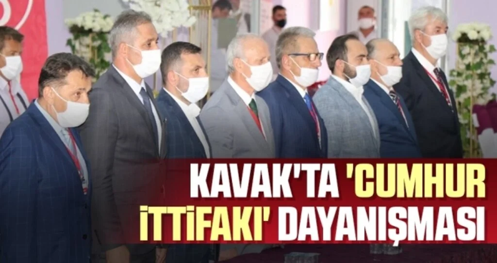Kavak'ta 'Cumhur İttifakı' dayanışması