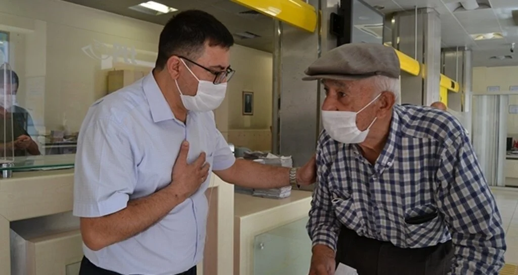 Kaymakam Zaman'dan korona virüs denetimi