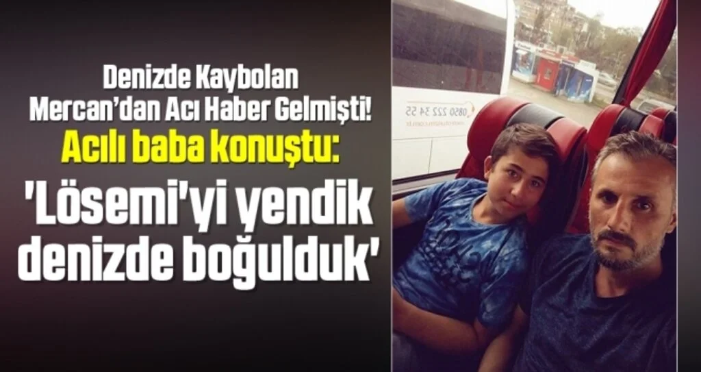'Lösemi'yi yendik denizde boğulduk'