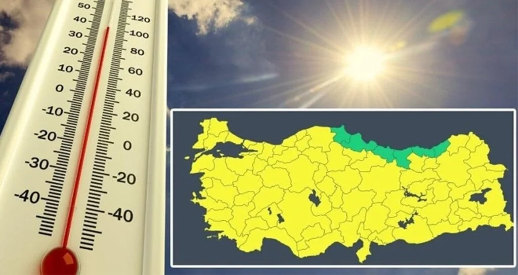 Meteoroloji’den 75 il için sarı uyarı! Sıcaklıklar yükseliyor