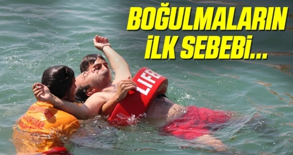 Rip akıntısının en büyük belirtisi sudaki değişim ve köpüklenme