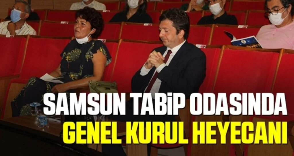Samsun Tabip Odasında genel kurul heyecanı